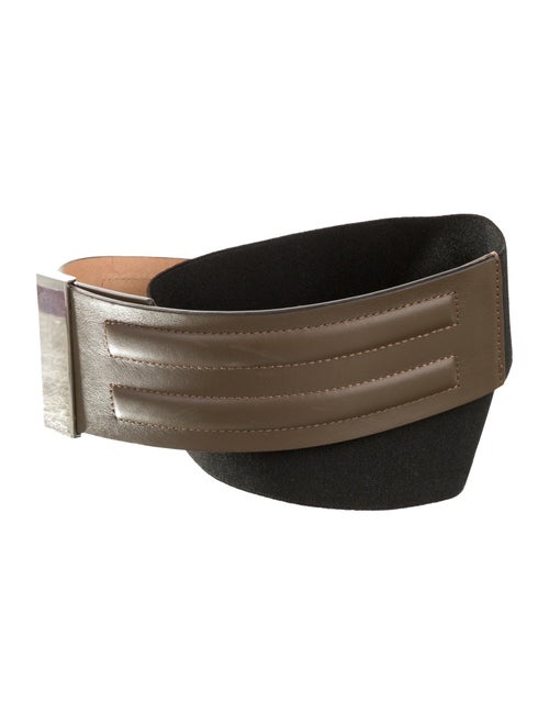 Max Mara Wide Leather Belt