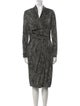 Max Mara Wool Knee-Length Dress