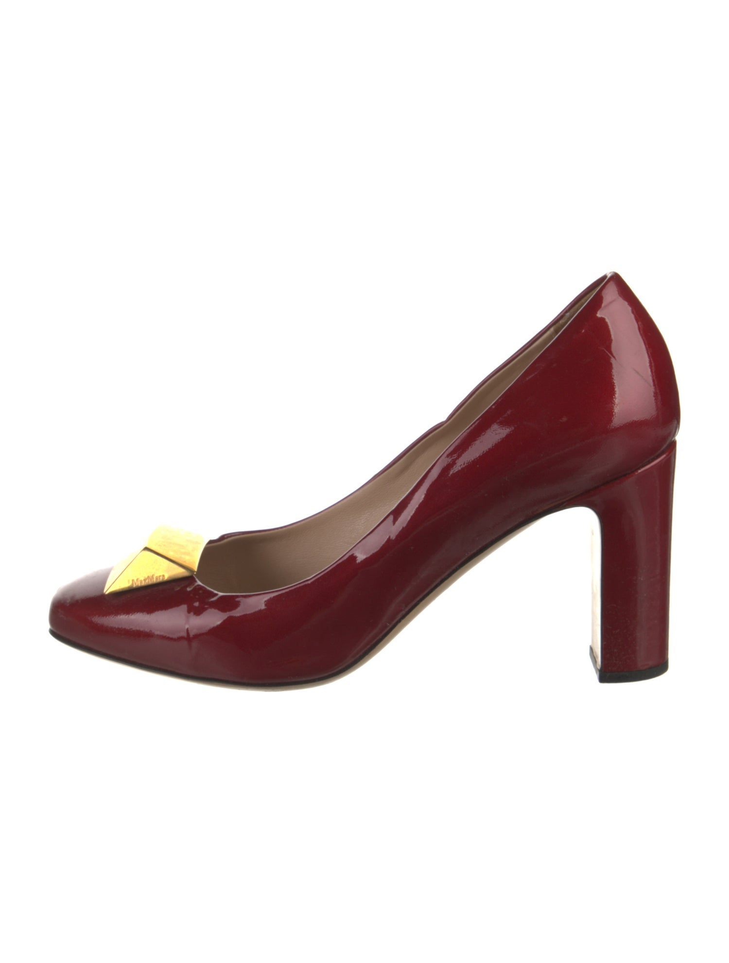 Max Mara Patent Leather Pumps