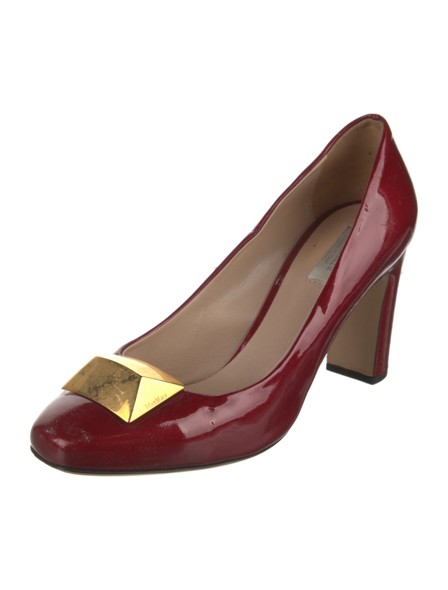 Max Mara Patent Leather Pumps
