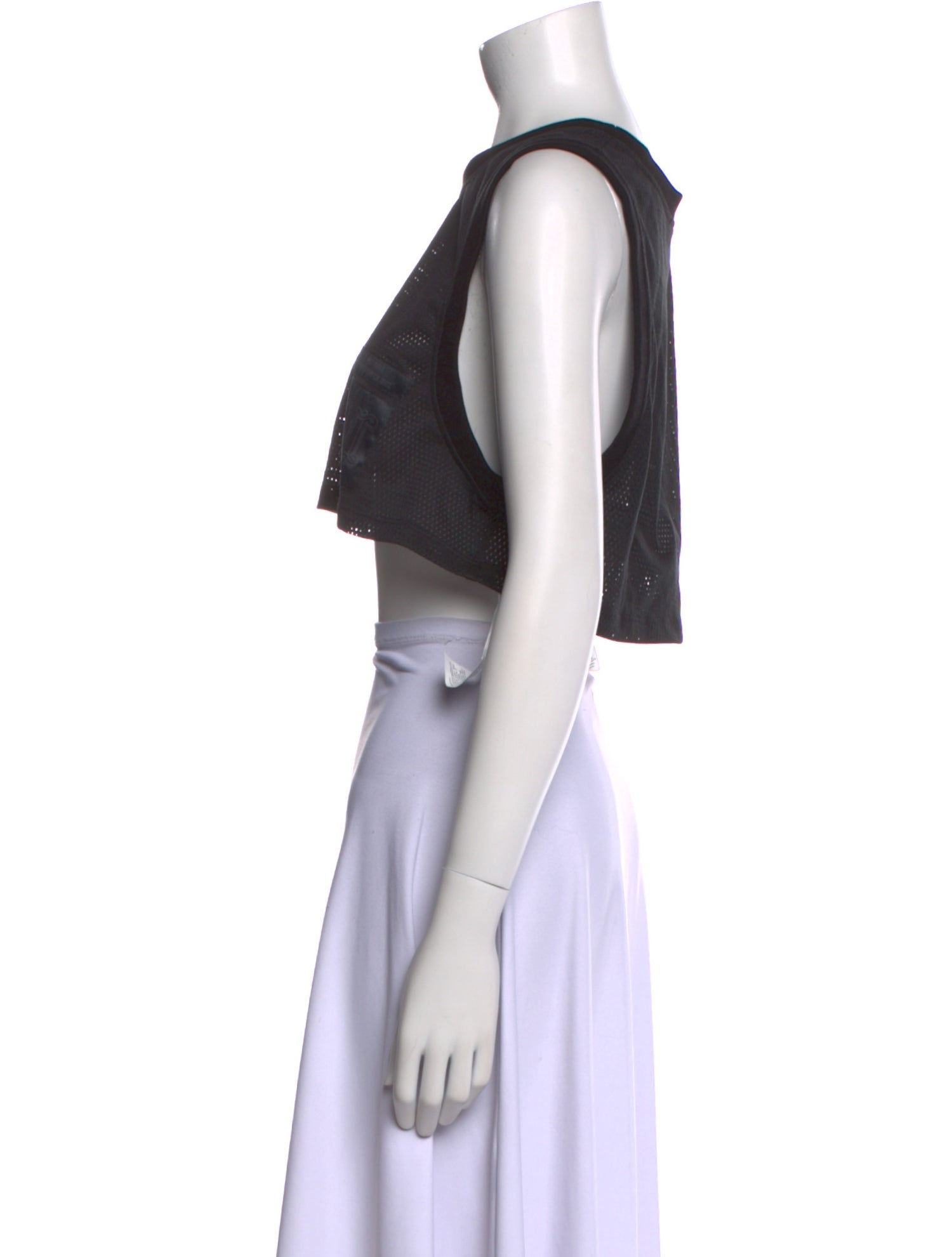 Max Mara Scoop Neck Sleeveless Crop Top w/ Tags