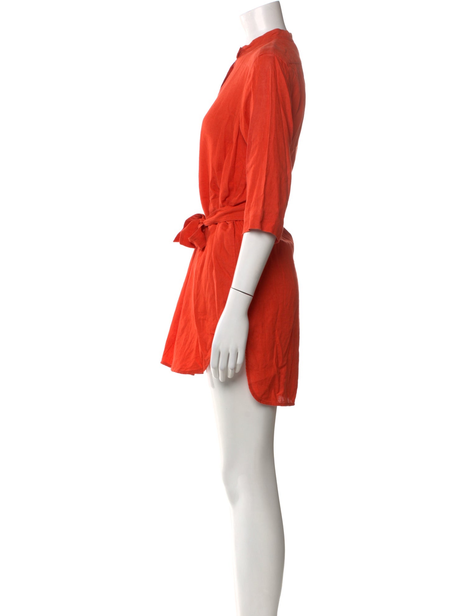 Max Mara Mock Neck Mini Dress
