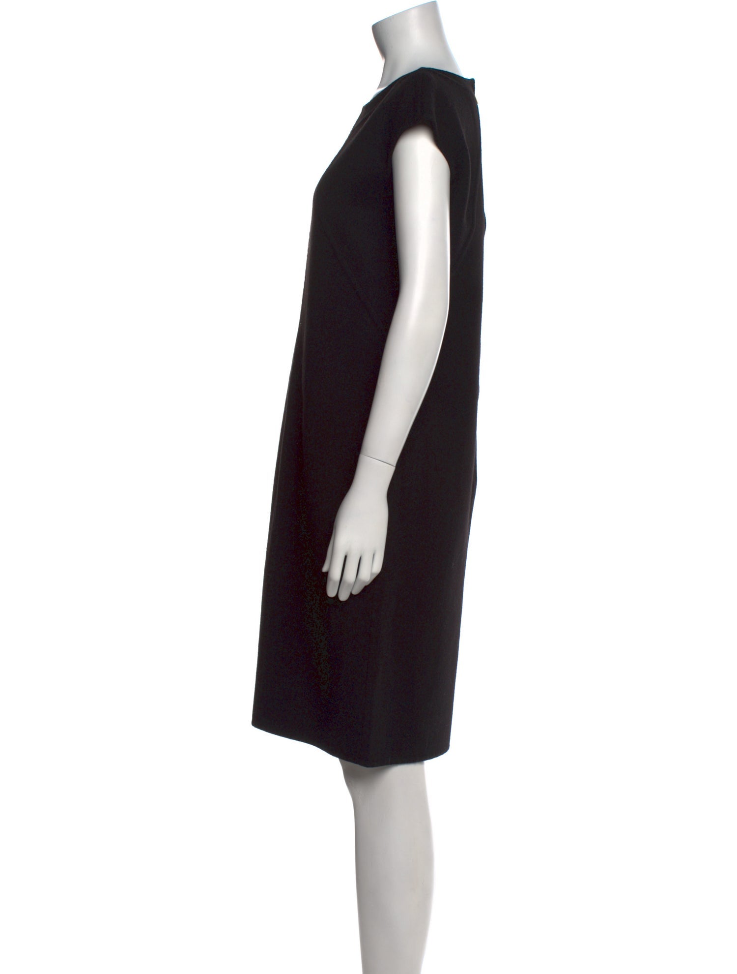 Max Mara Virgin Wool Knee-Length Dress