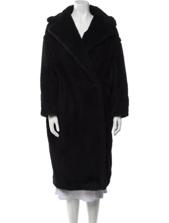 Max Mara Alpaca Faux Fur Coat