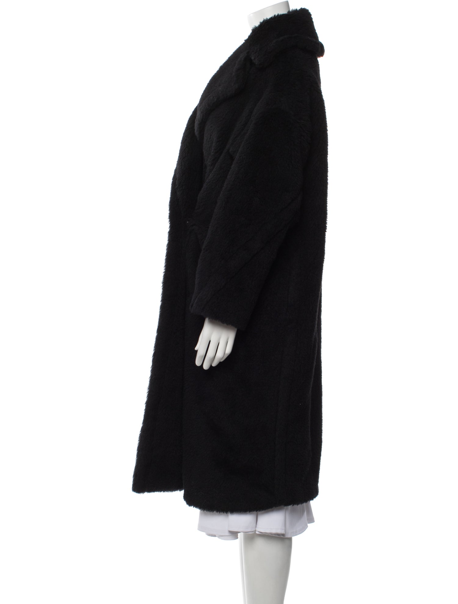 Max Mara Alpaca Faux Fur Coat