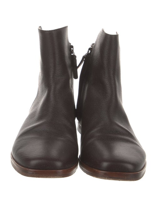 Max Mara Leather Chelsea Boots