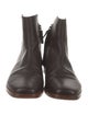 Max Mara Leather Chelsea Boots