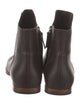 Max Mara Leather Chelsea Boots