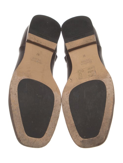 Max Mara Leather Chelsea Boots