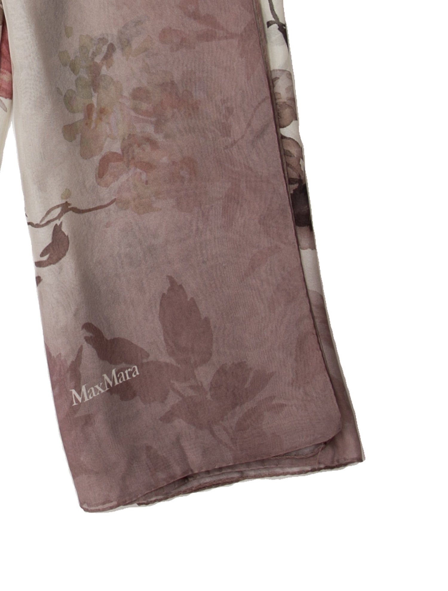 Max Mara Floral Print Shawl