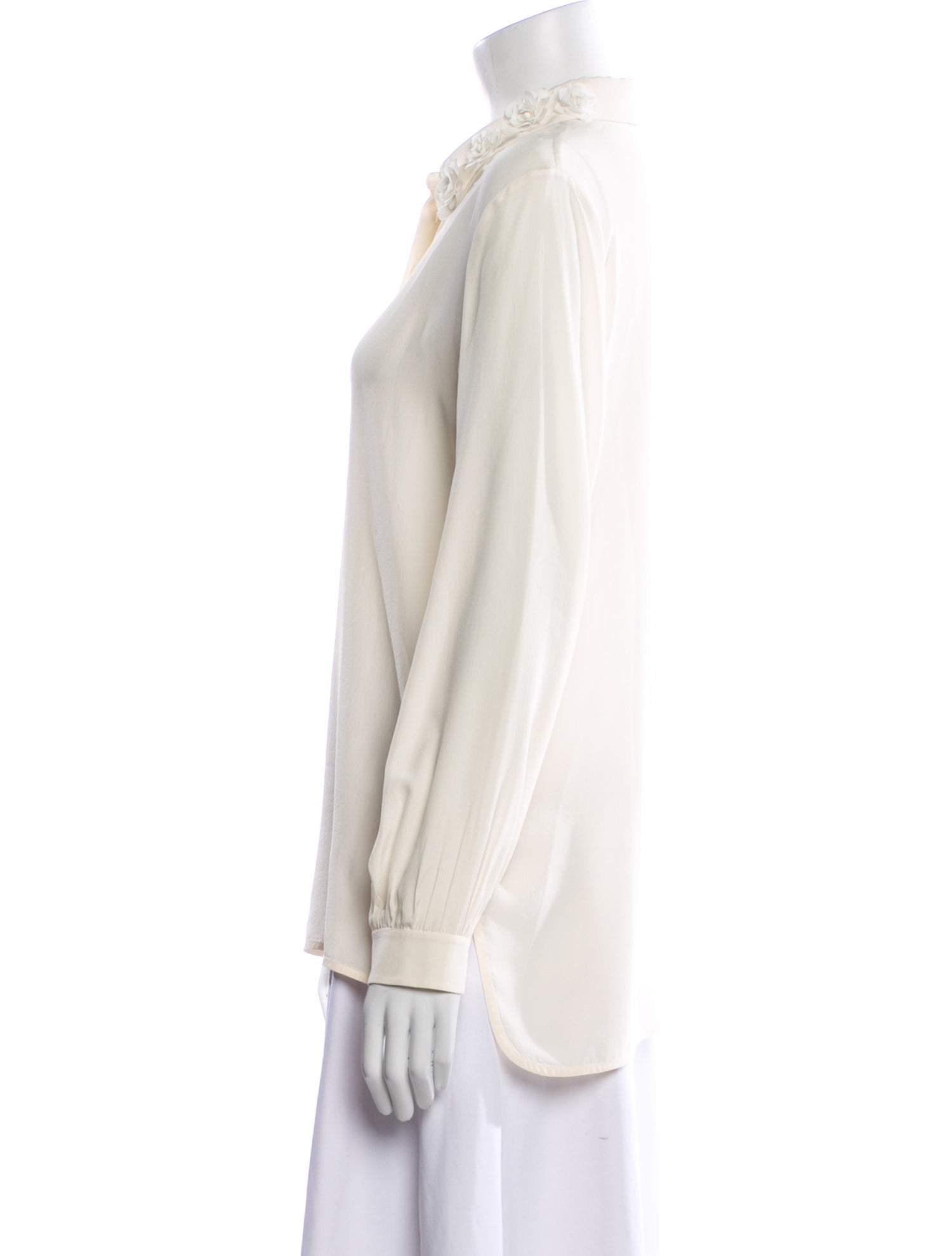 Max Mara Leisure Long Sleeve Button-Up Top