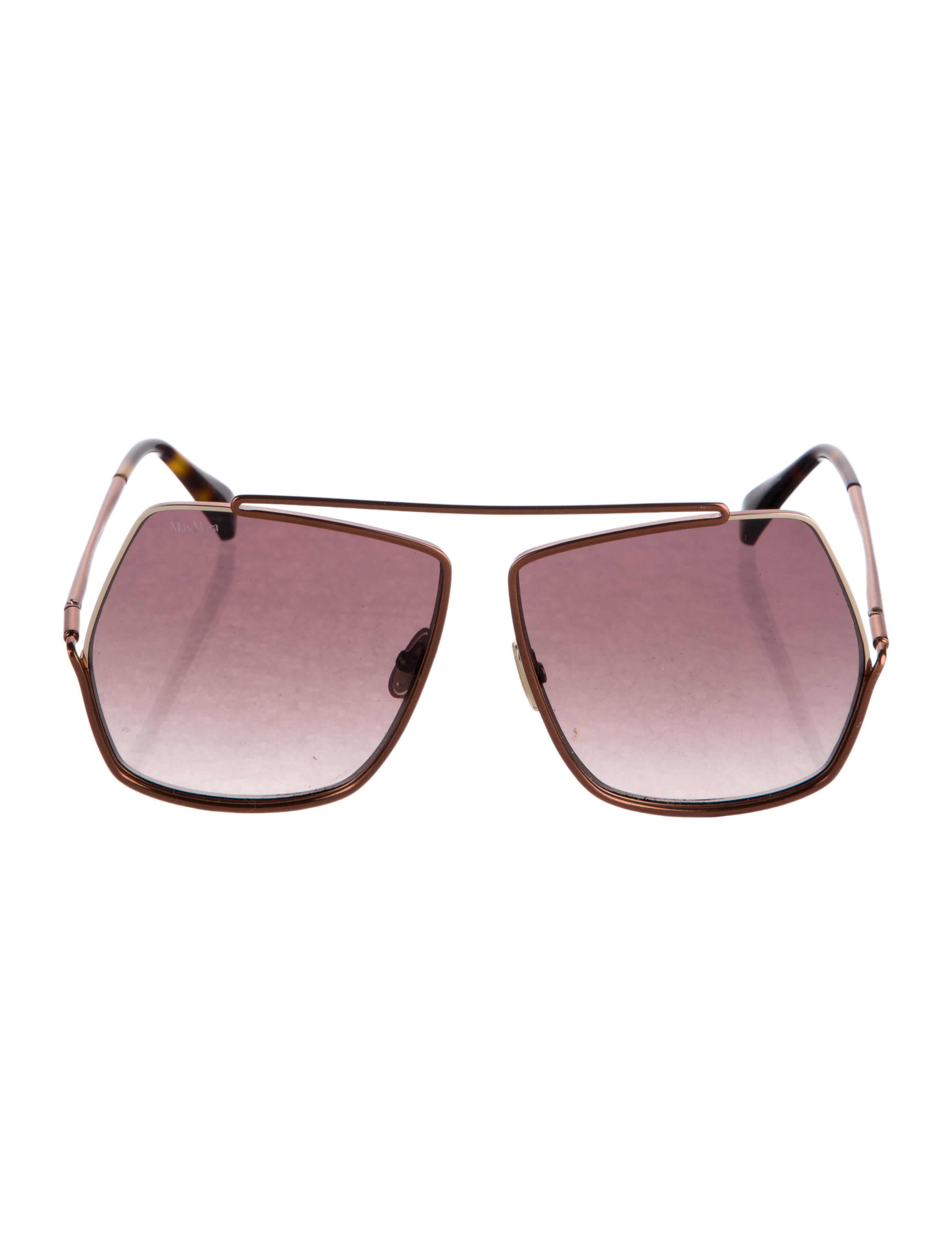 Max Mara Square Gradient Sunglasses