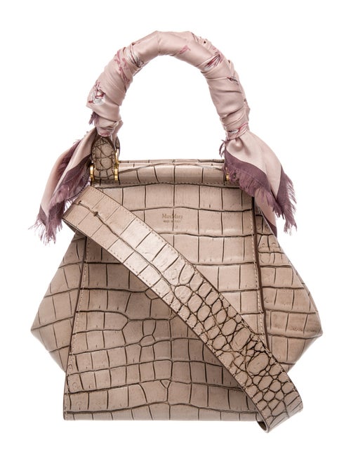 Max Mara Leather Top Handle Bag