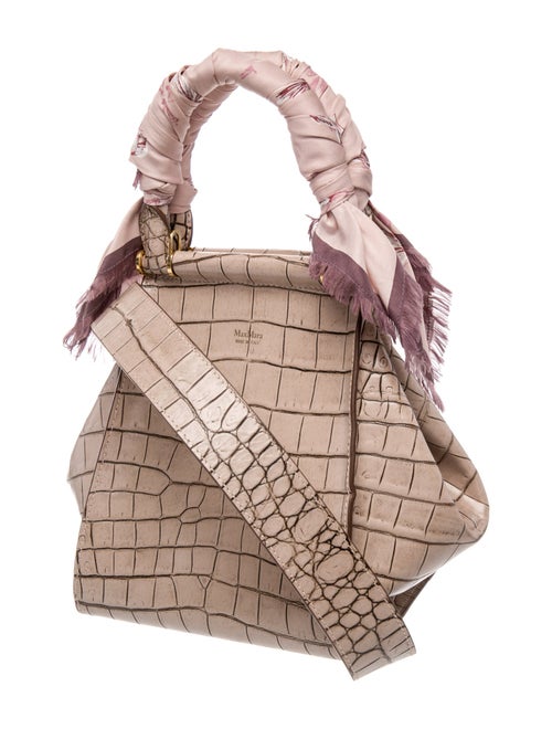 Max Mara Leather Top Handle Bag