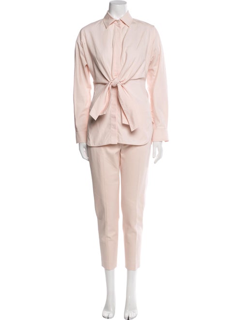 Max Mara Pleated Accents Pant Set