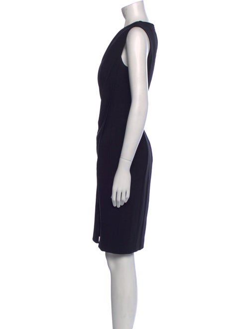 Max Mara Cowl Neck Knee-Length Dress