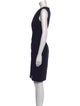 Max Mara Cowl Neck Knee-Length Dress