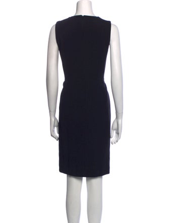Max Mara Cowl Neck Knee-Length Dress