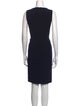 Max Mara Cowl Neck Knee-Length Dress