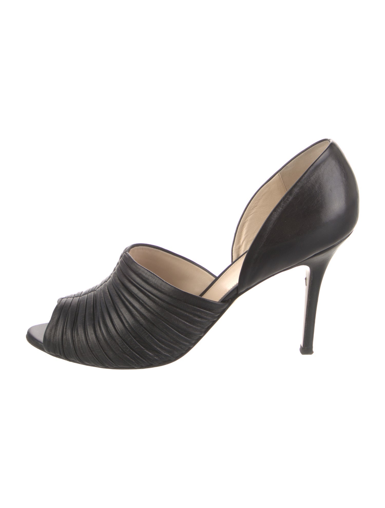 Max Mara Leather D'Orsay Pumps