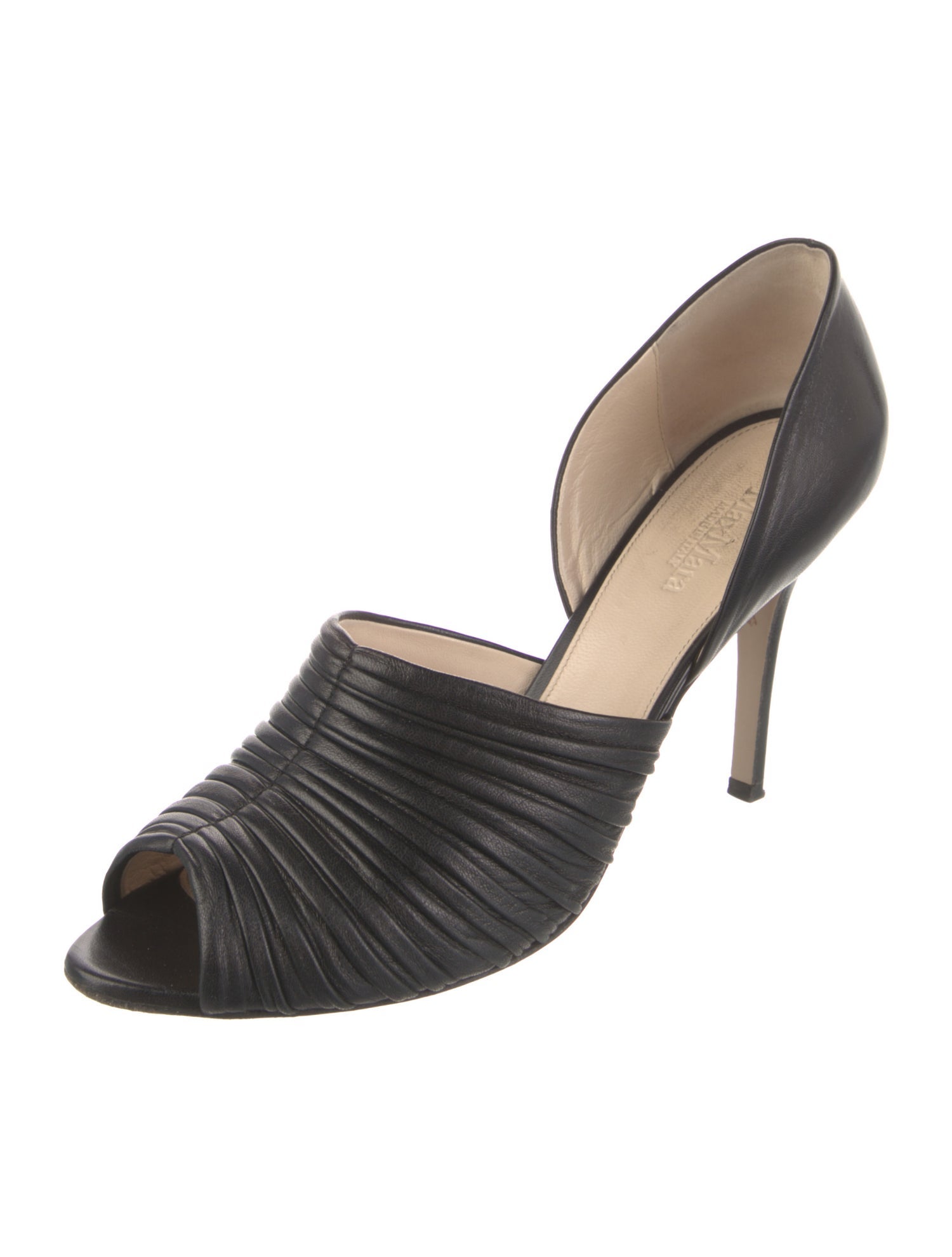 Max Mara Leather D'Orsay Pumps