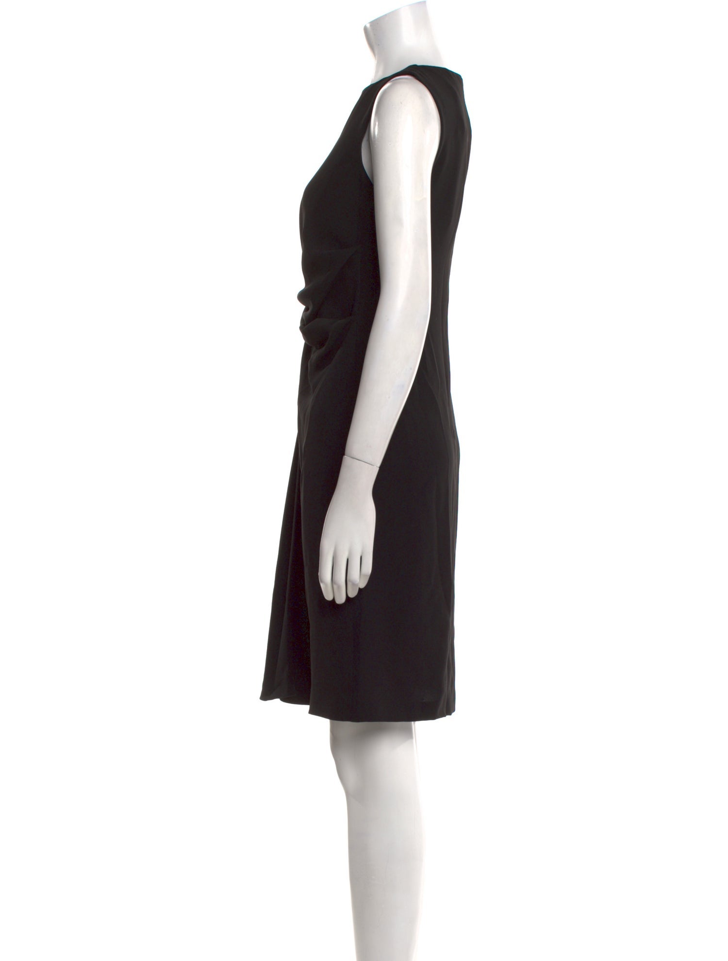 Max Mara Bateau Neckline Knee-Length Dress