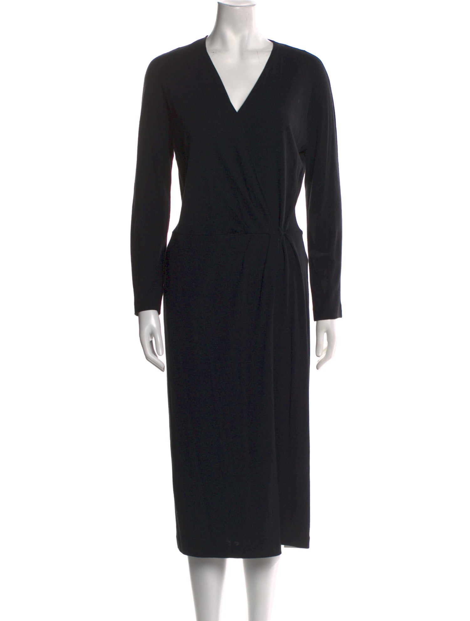 Max Mara Virgin Wool Midi Length Dress