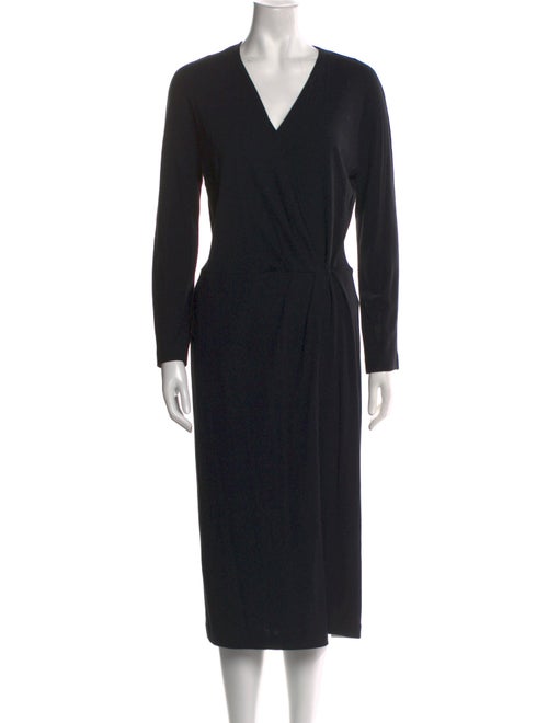 Max Mara Virgin Wool Midi Length Dress