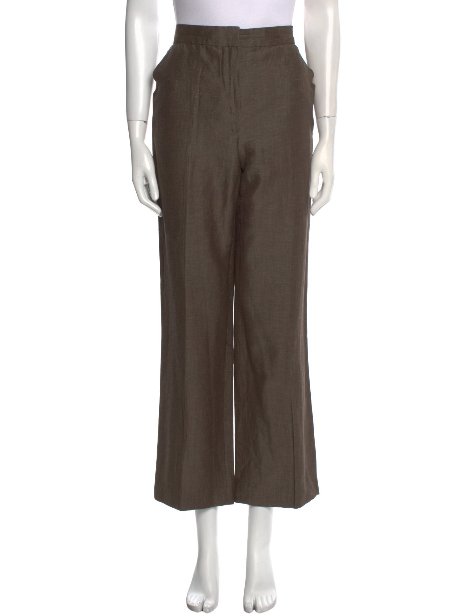 Max Mara Virgin Wool Wide Leg Pants