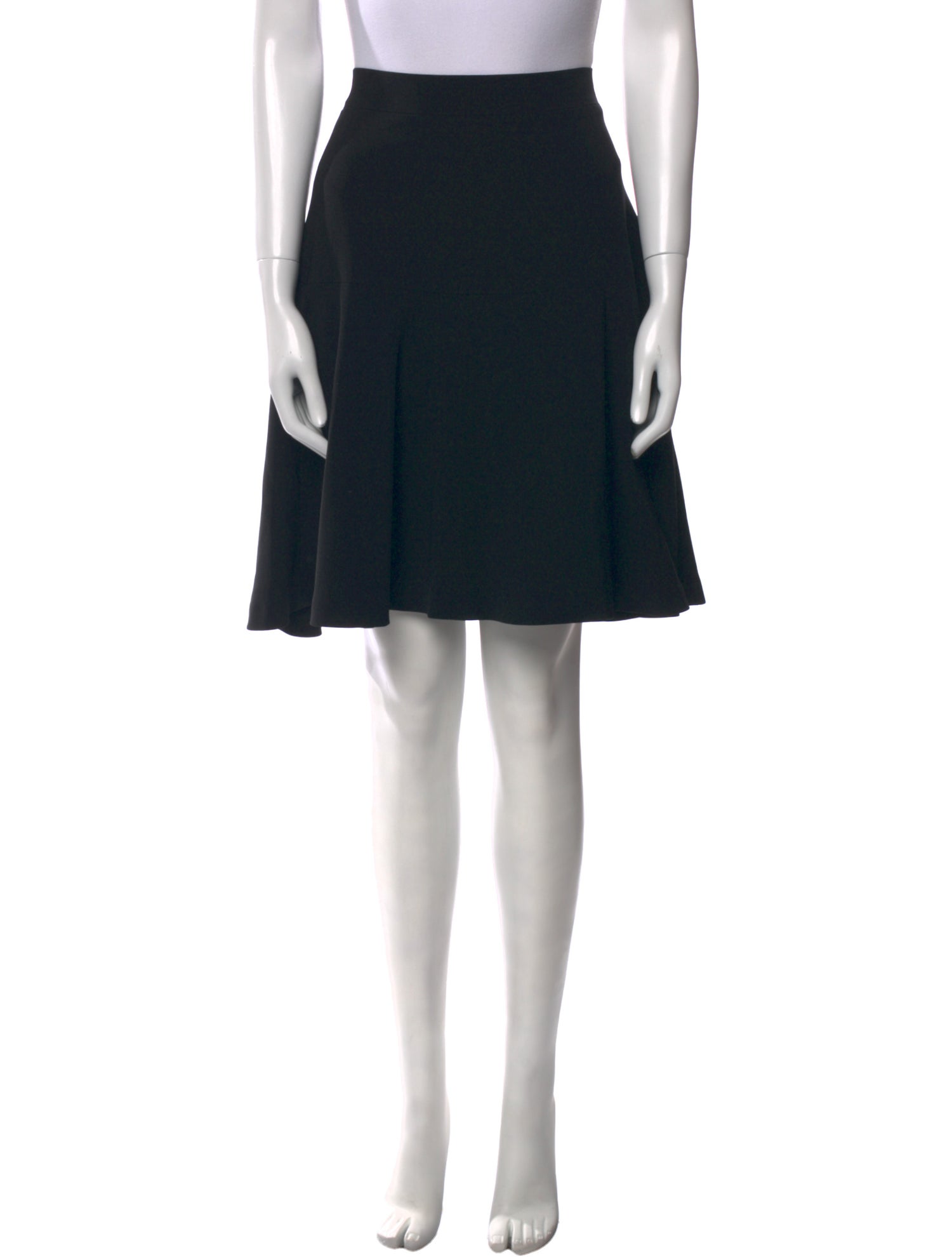 Max Mara Virgin Wool Knee-Length Skirt