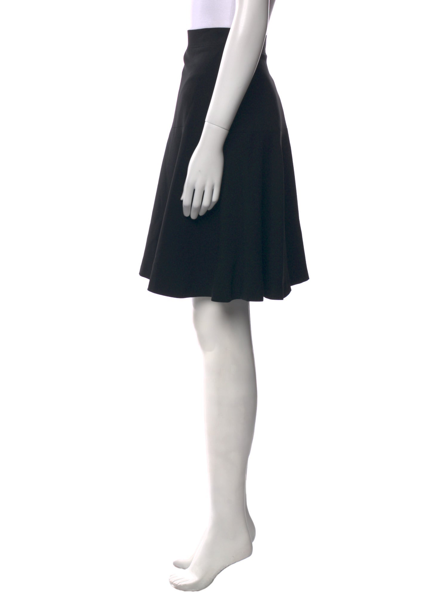 Max Mara Virgin Wool Knee-Length Skirt