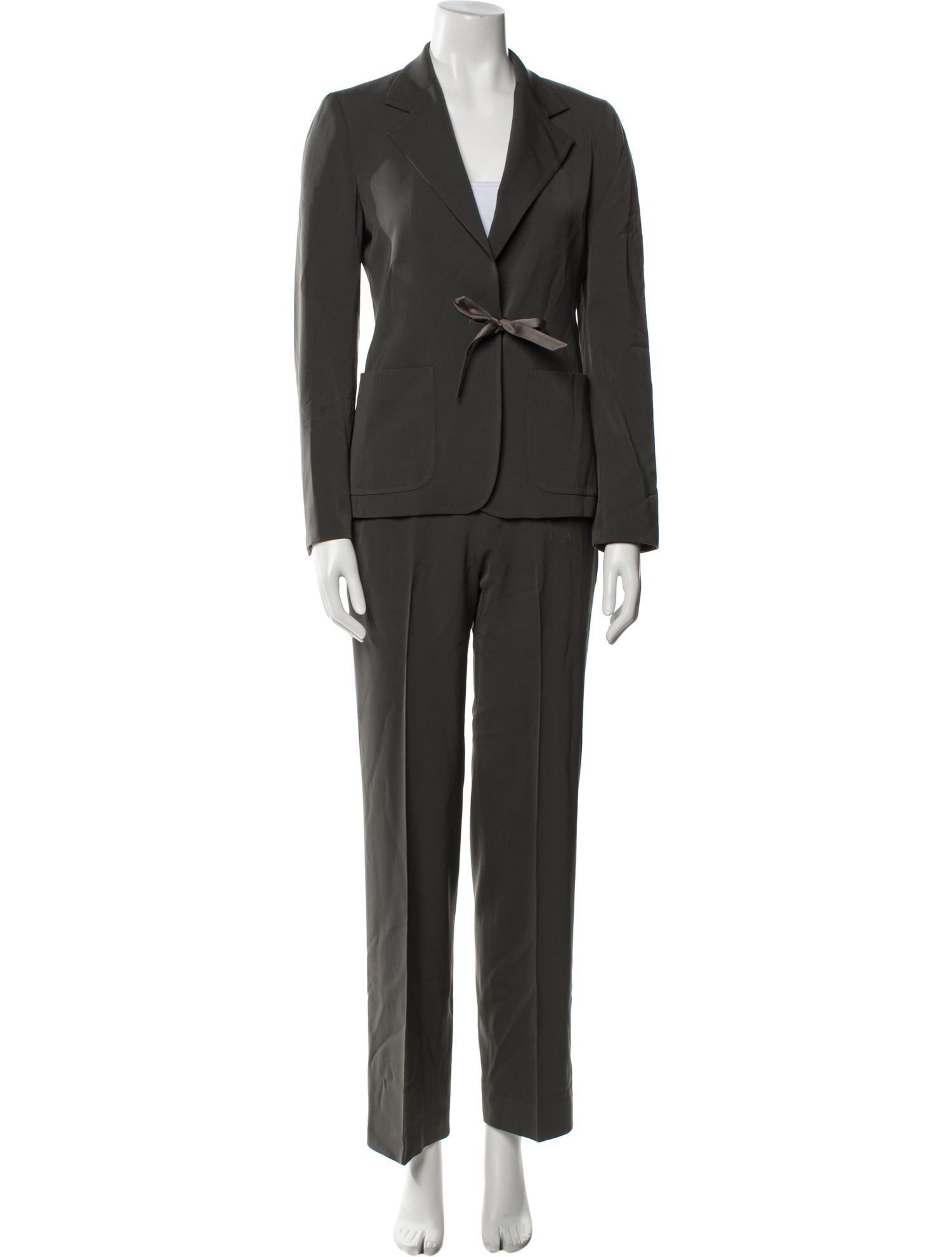 Max Mara Virgin Wool Pantsuit