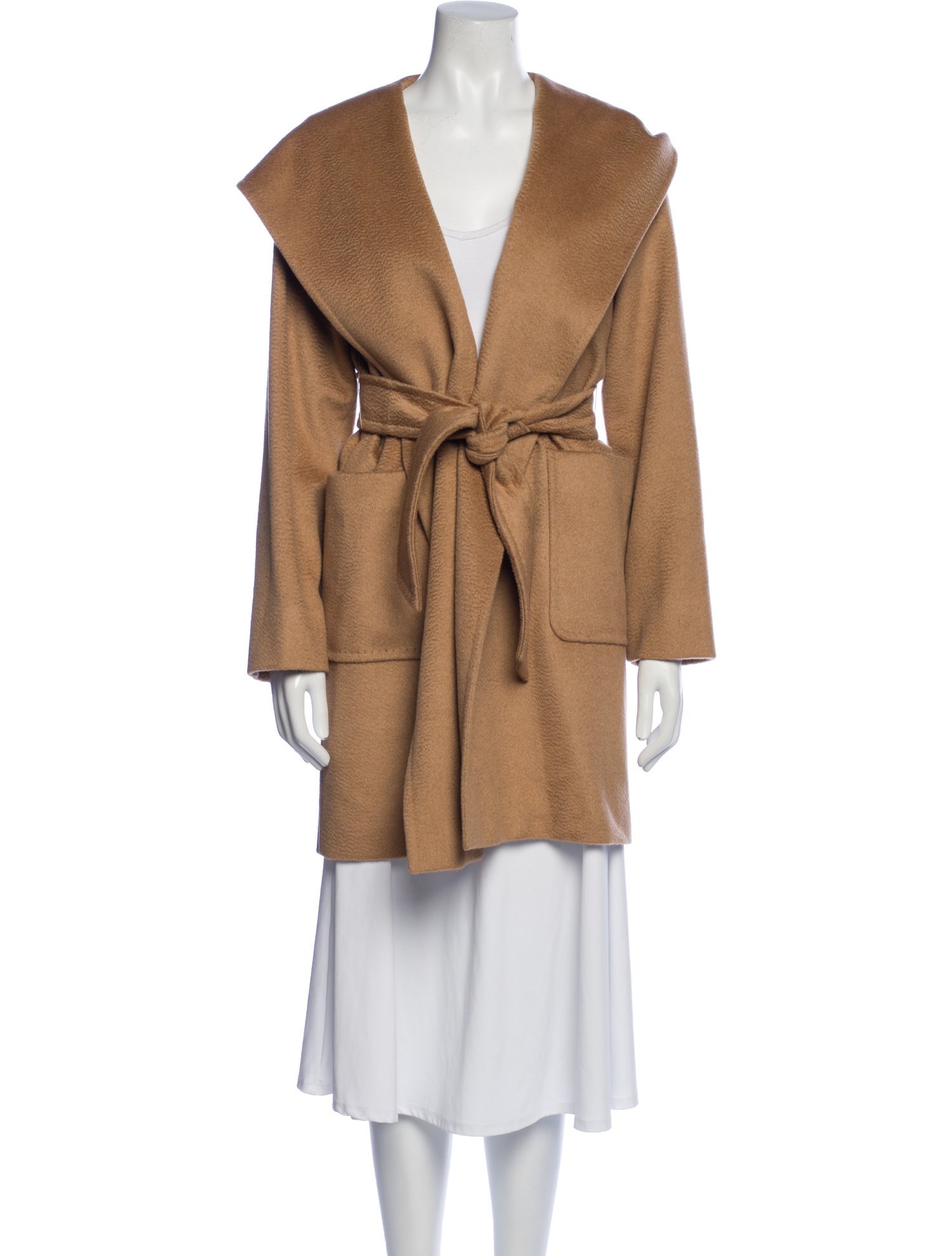 Max Mara Camel Hair Trench Coat w/ Tags