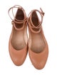 Max Mara Leather Mary Jane Flats
