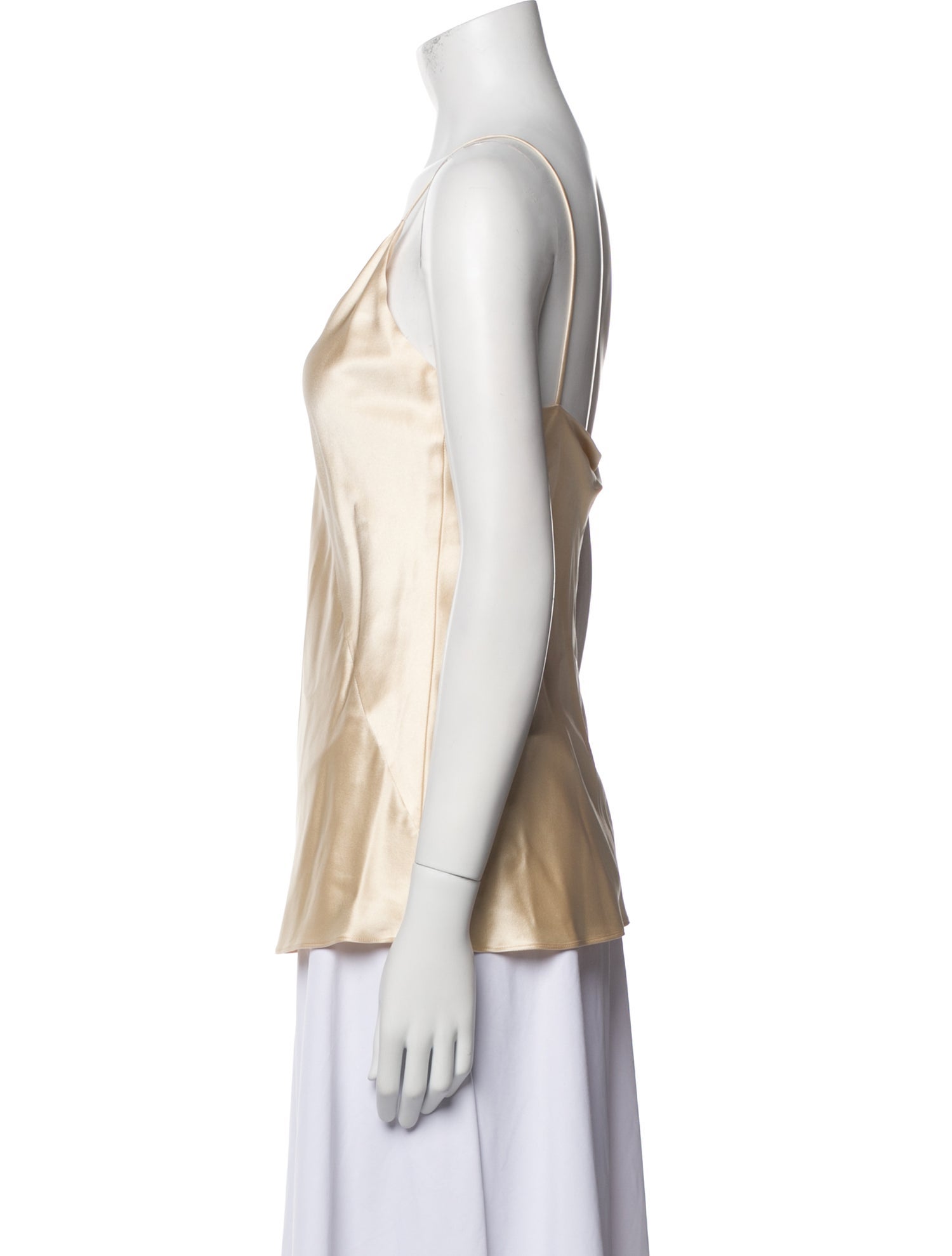 Max Mara Silk V-Neck Blouse w/ Tags