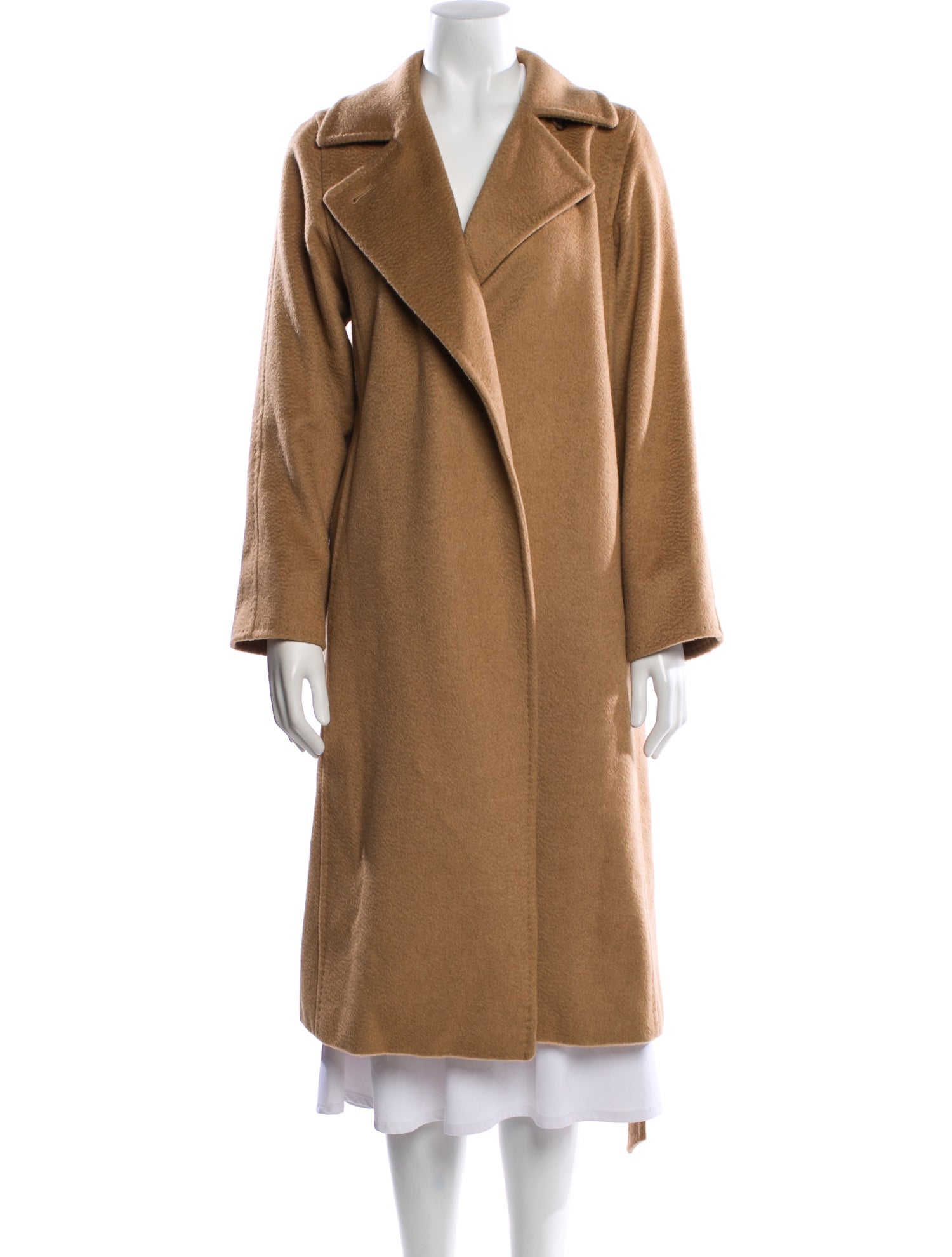 Max Mara Camel Hair Fur Coat