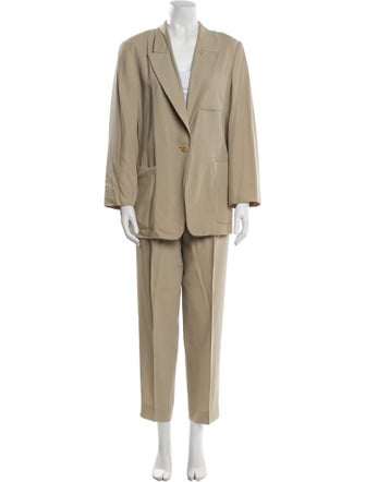 Max Mara Virgin Wool Pant Set