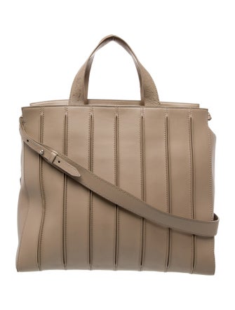 Max Mara Leather Top Handle Bag