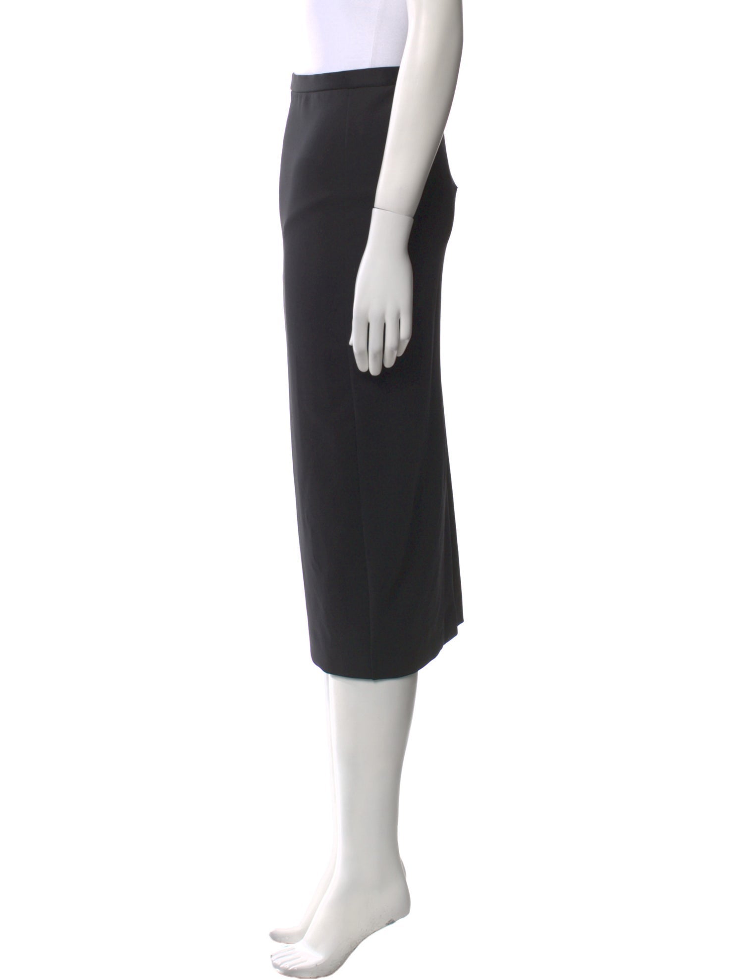 Max Mara Virgin Wool Midi Length Skirt