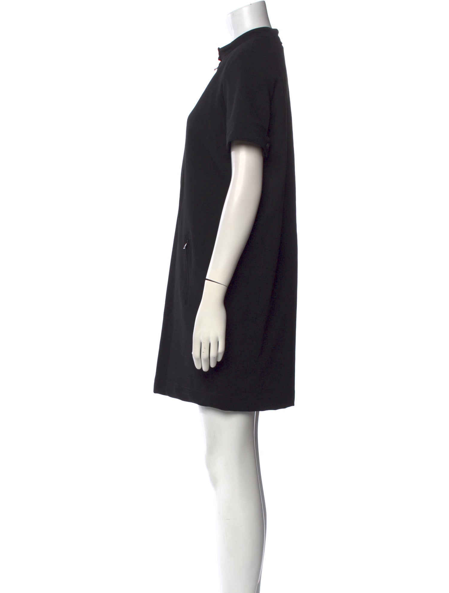 Max Mara Mock Neck Mini Dress