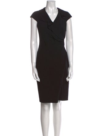 Max Mara Virgin Wool Mini Dress
