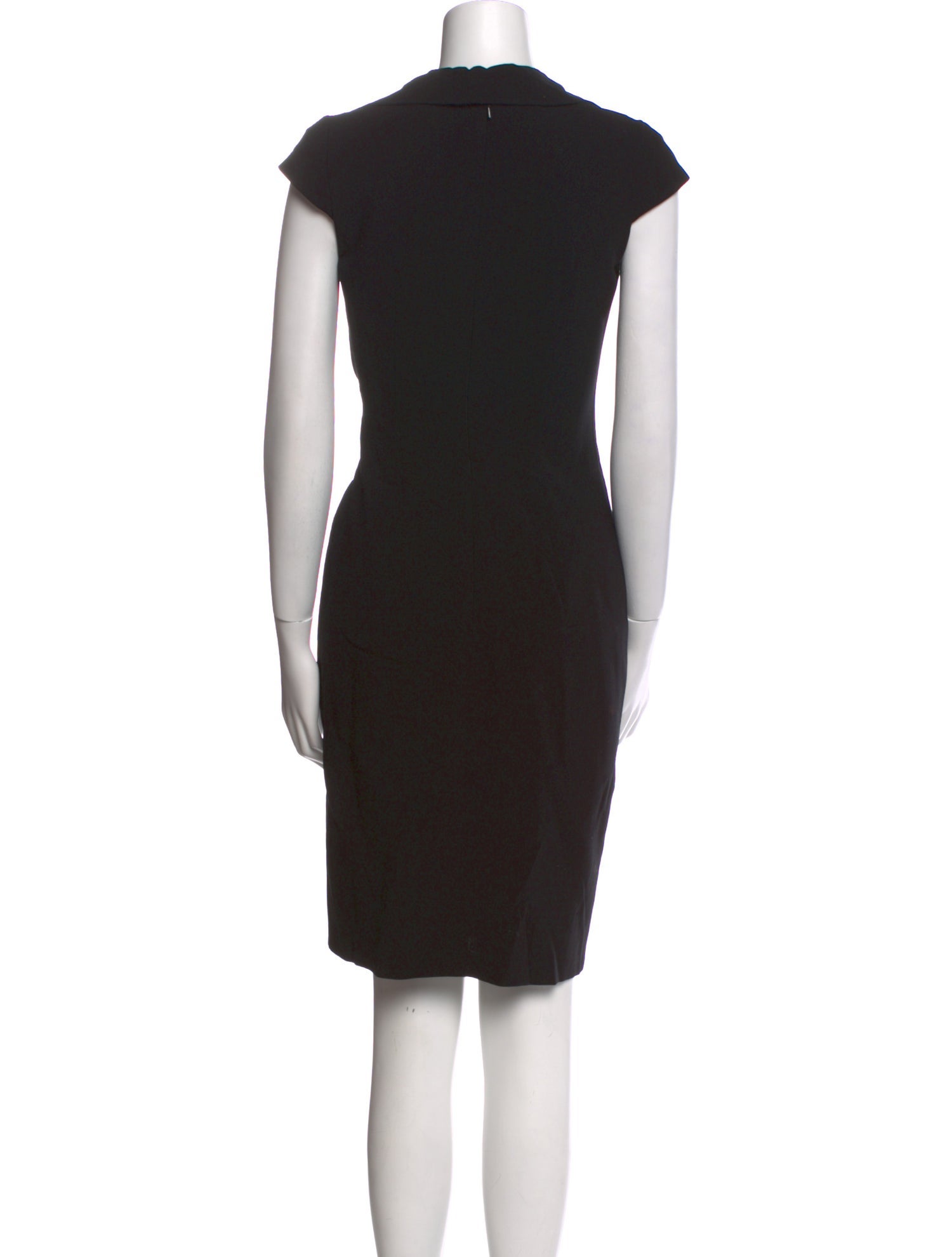 Max Mara Virgin Wool Mini Dress