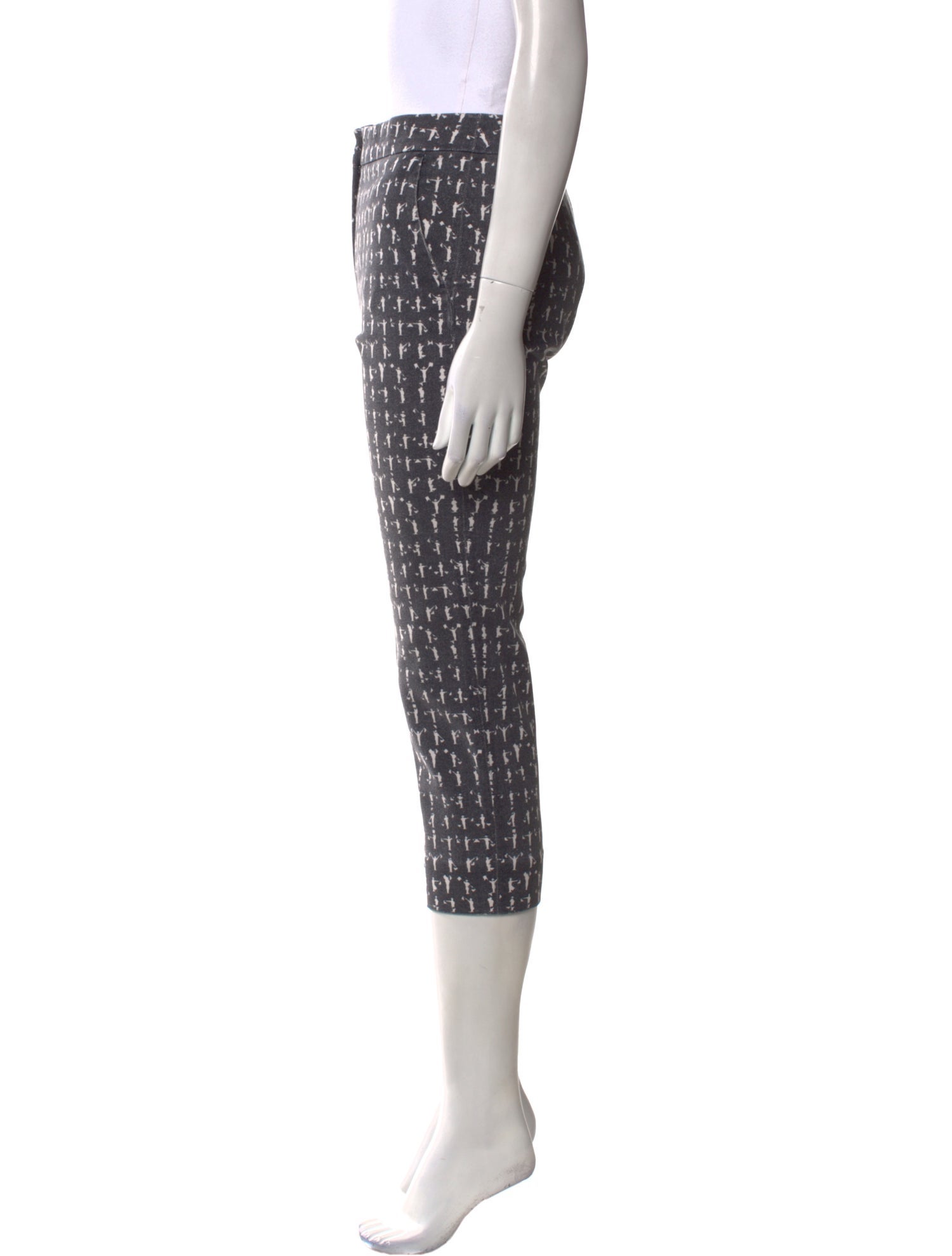 Max Mara Printed Straight Leg Pants