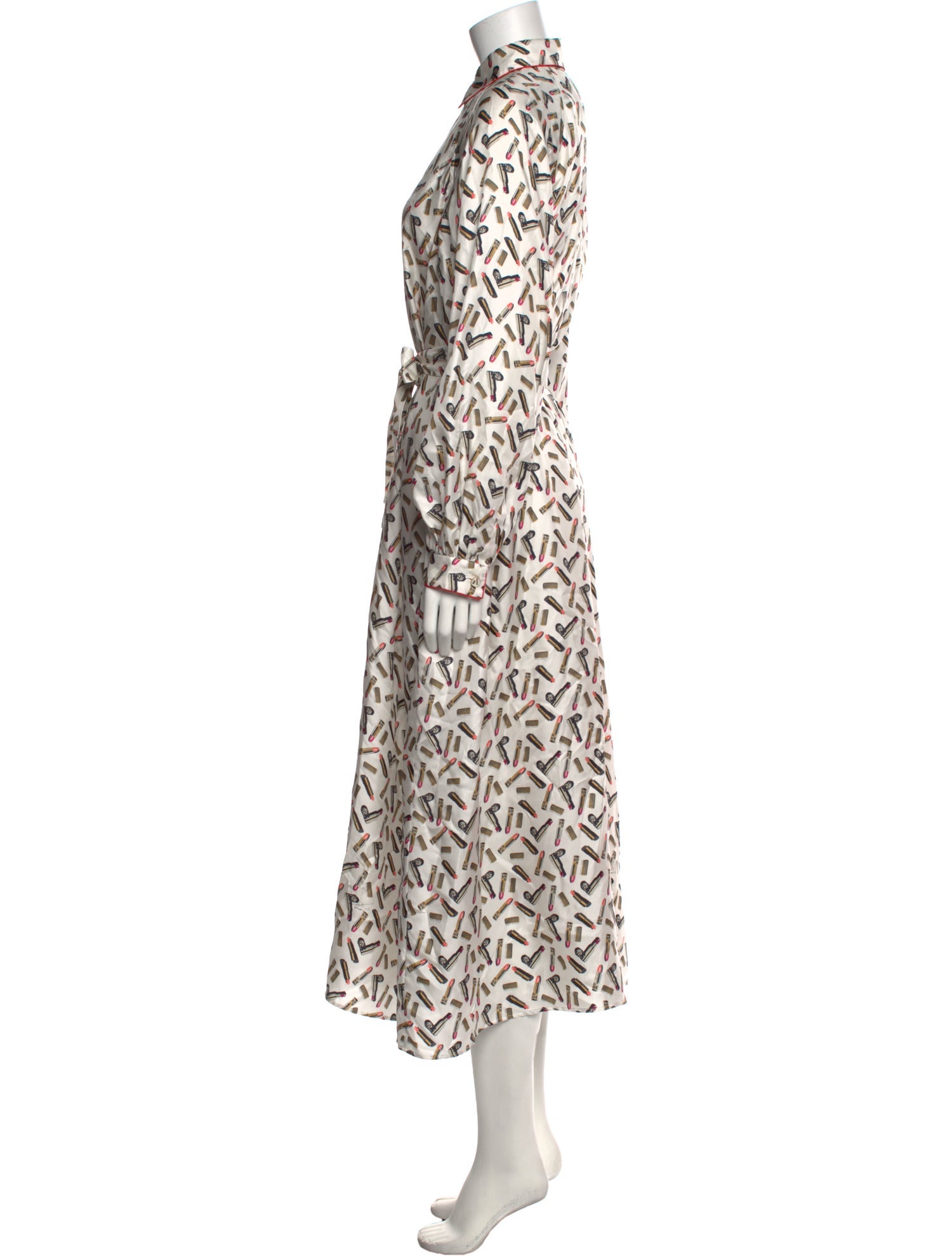 Max Mara Silk Long Dress