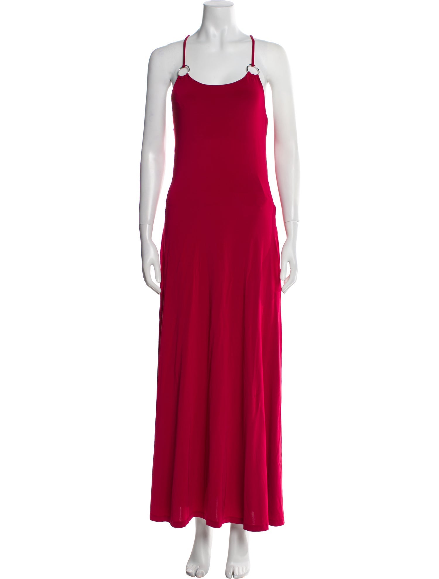 Max Mara Scoop Neck Long Dress
