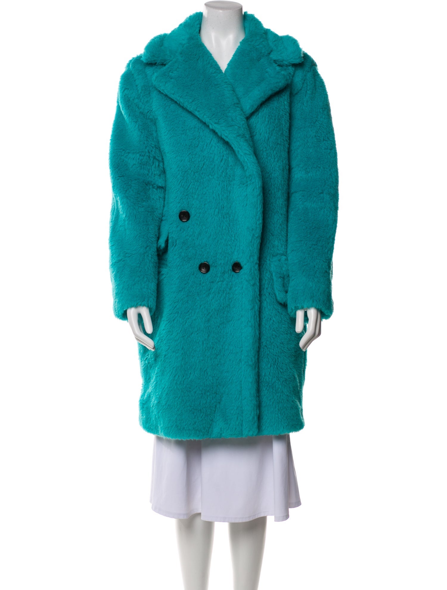 Max Mara Alpaca Fur Coat