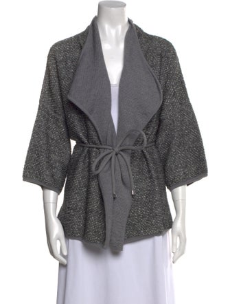 Max Mara Virgin Wool V-Neck Sweater