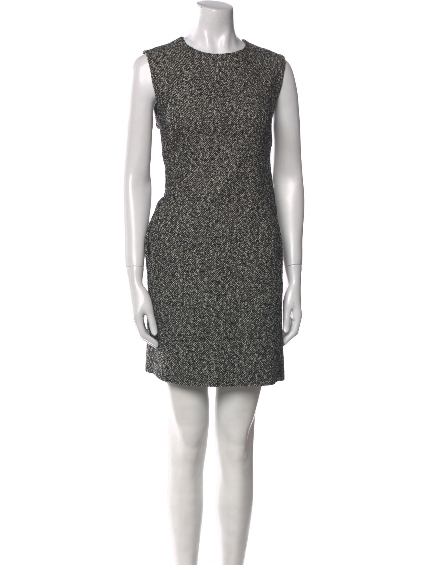 Max Mara Crew Neck Mini Dress