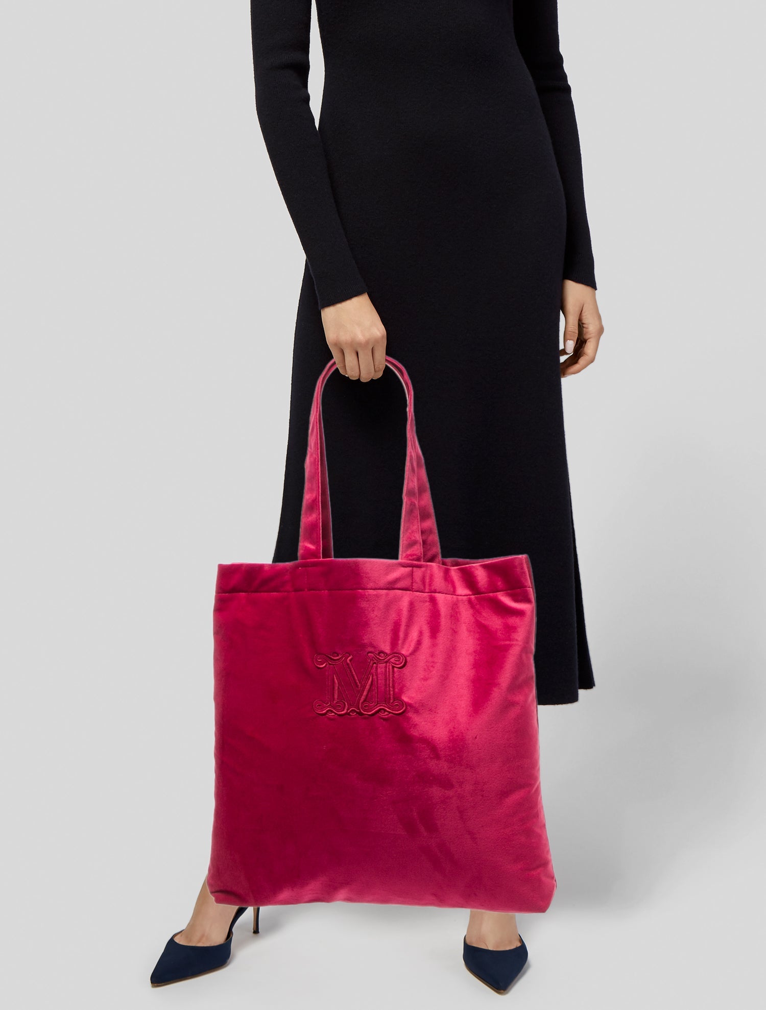 Max Mara Velvet Tote w/ Tags