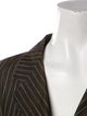 Max Mara Linen Striped Blazer
